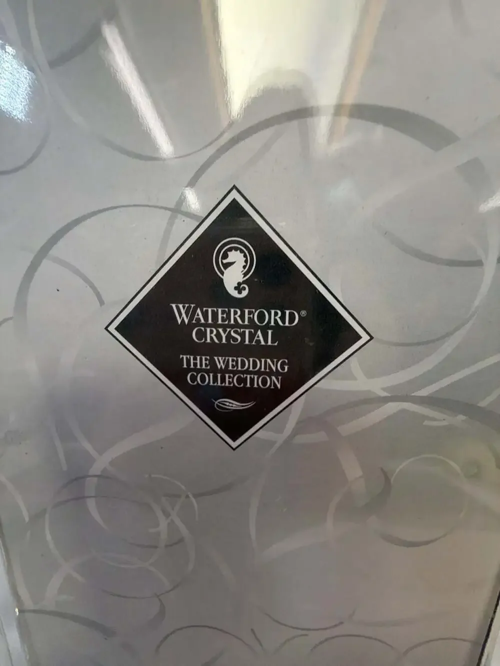 Waterford Crystal Swan‎ The Wedding Collection Picture Frame